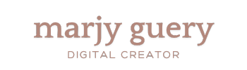 logo, Marjy Guery digital creator