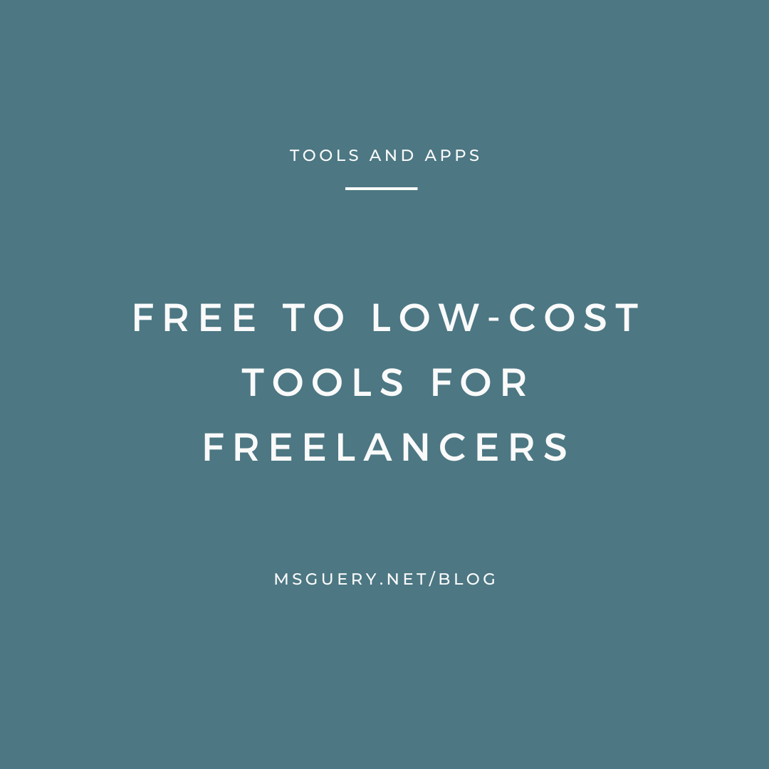 Here are over 50 tools, apps, and resources for freelancers to help you with everything from content to clients to business.
